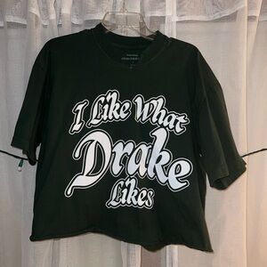 ‘I Like What Drake Likes’ Cropped TShirt